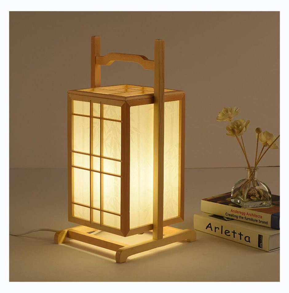 Настольный светильник Wood PUMPTABLE Lamp