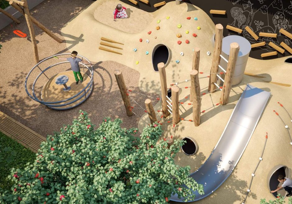 Малая Ордынка детская площадка