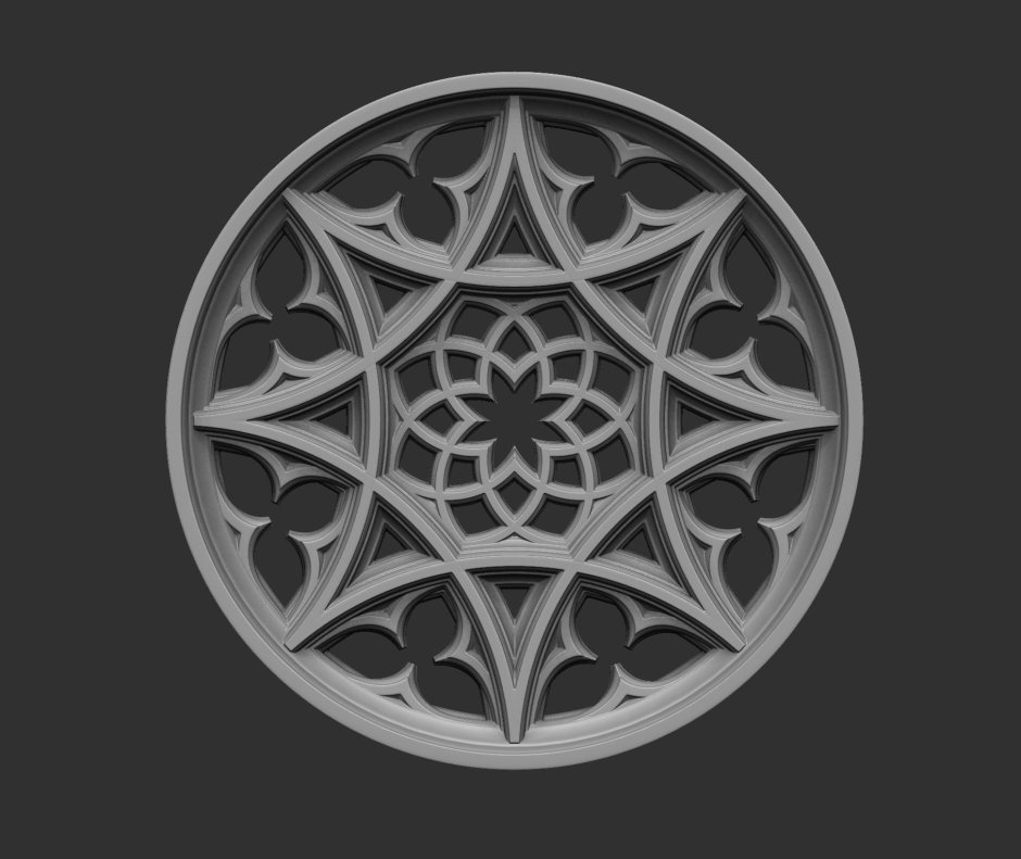 Готика орнамент масверк