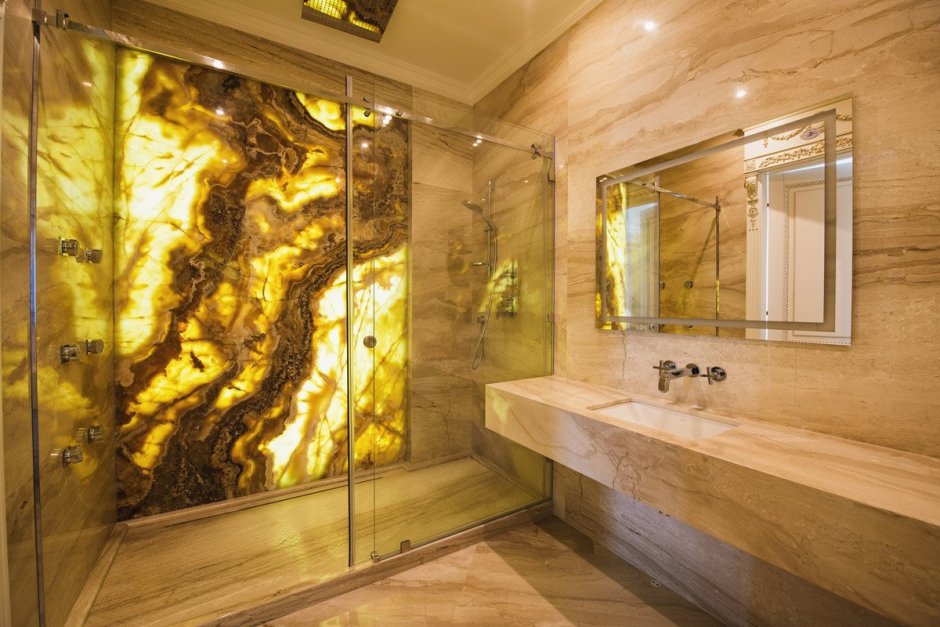 Каменный шпон под Оникс