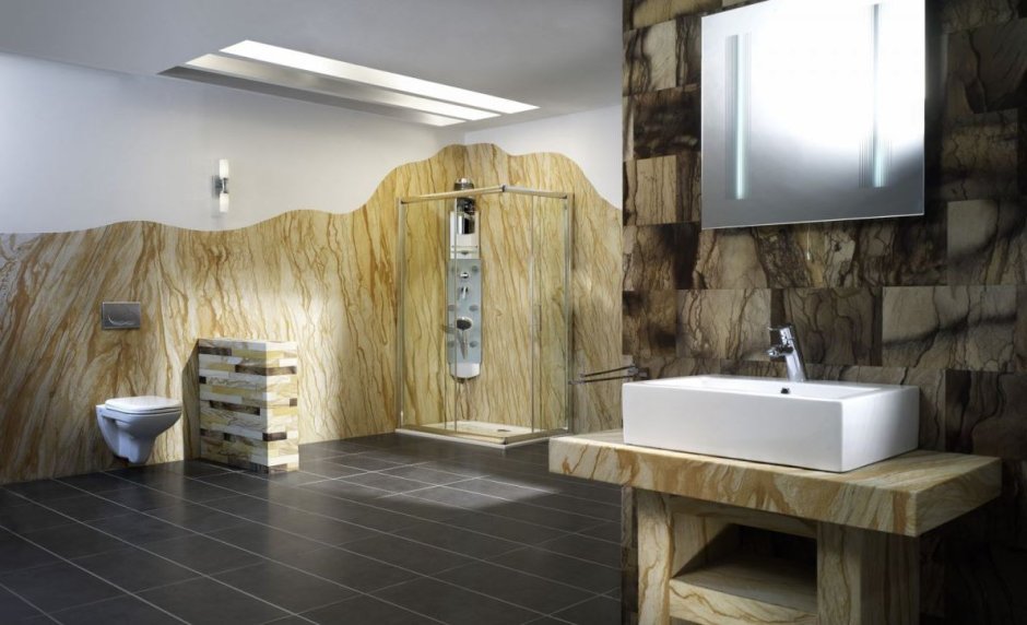 Отделка гибким камнем