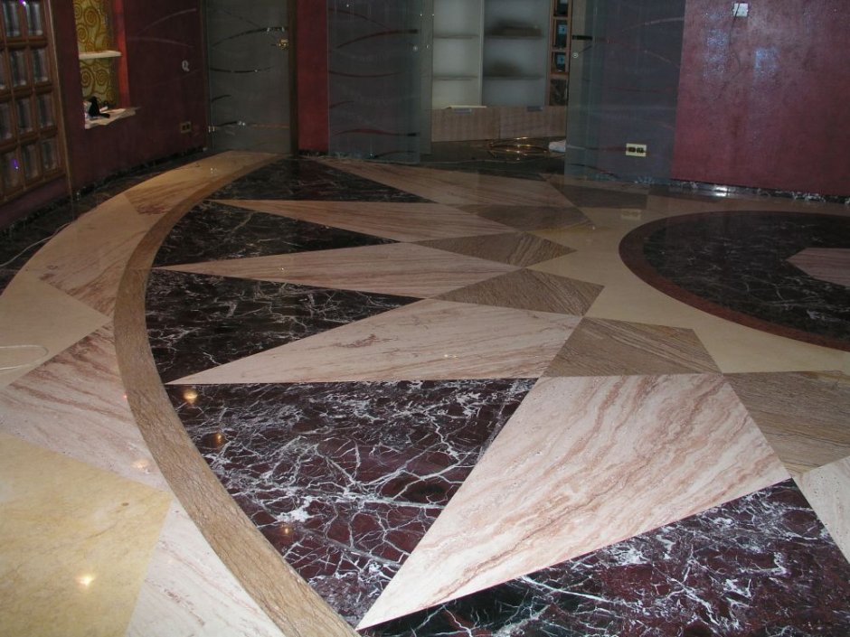 Пол из гибкого камня