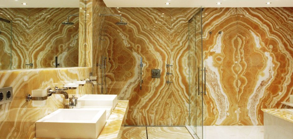 Отделка стен гибким камнем