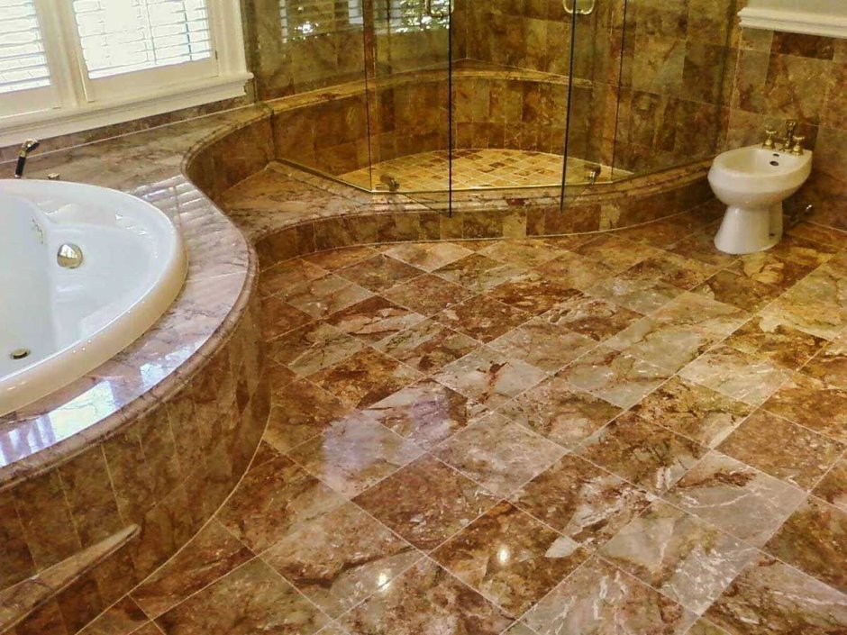 Пол из гибкого камня