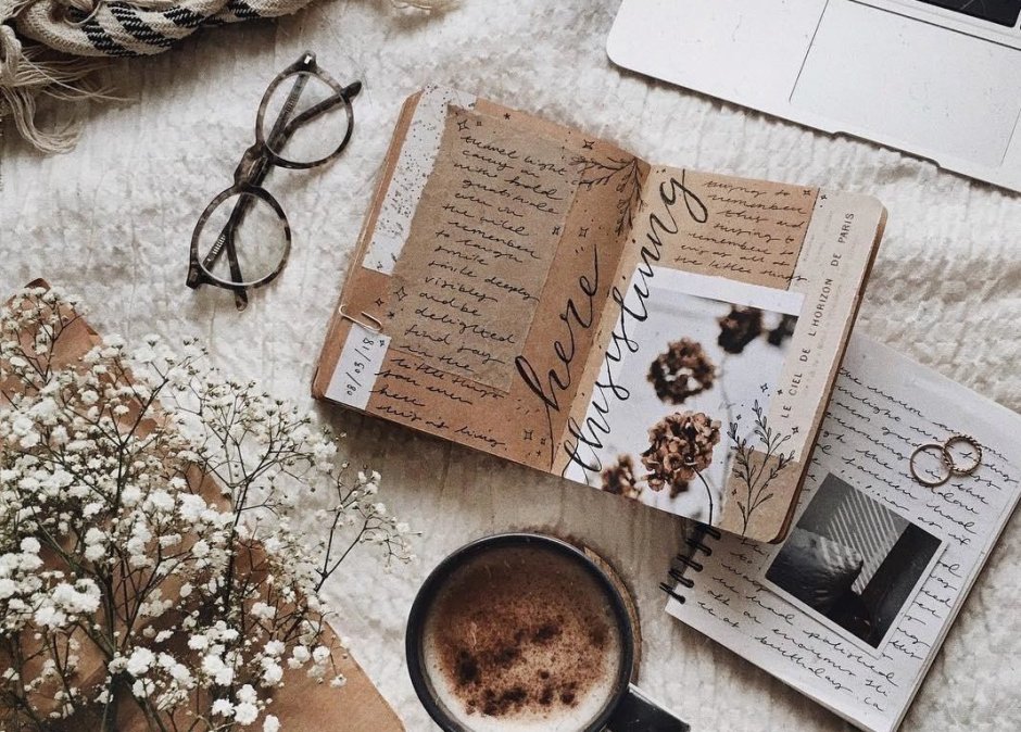 Коричневый фон для инстаграмма