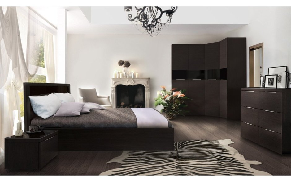 Шкаф Соната 4 венге