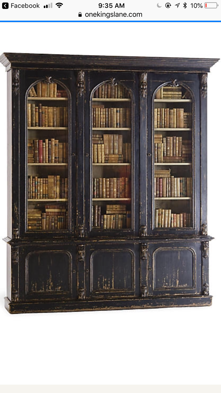 Шкаф викторианской эпохи