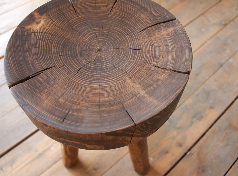 Необычные деревянные столы