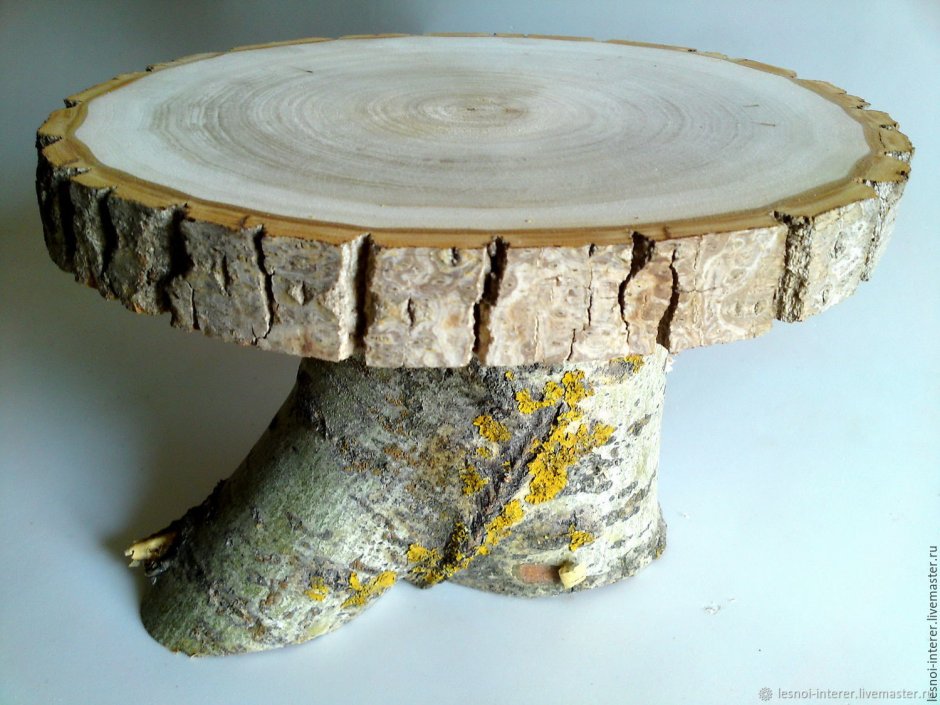 Подставки из пеньков