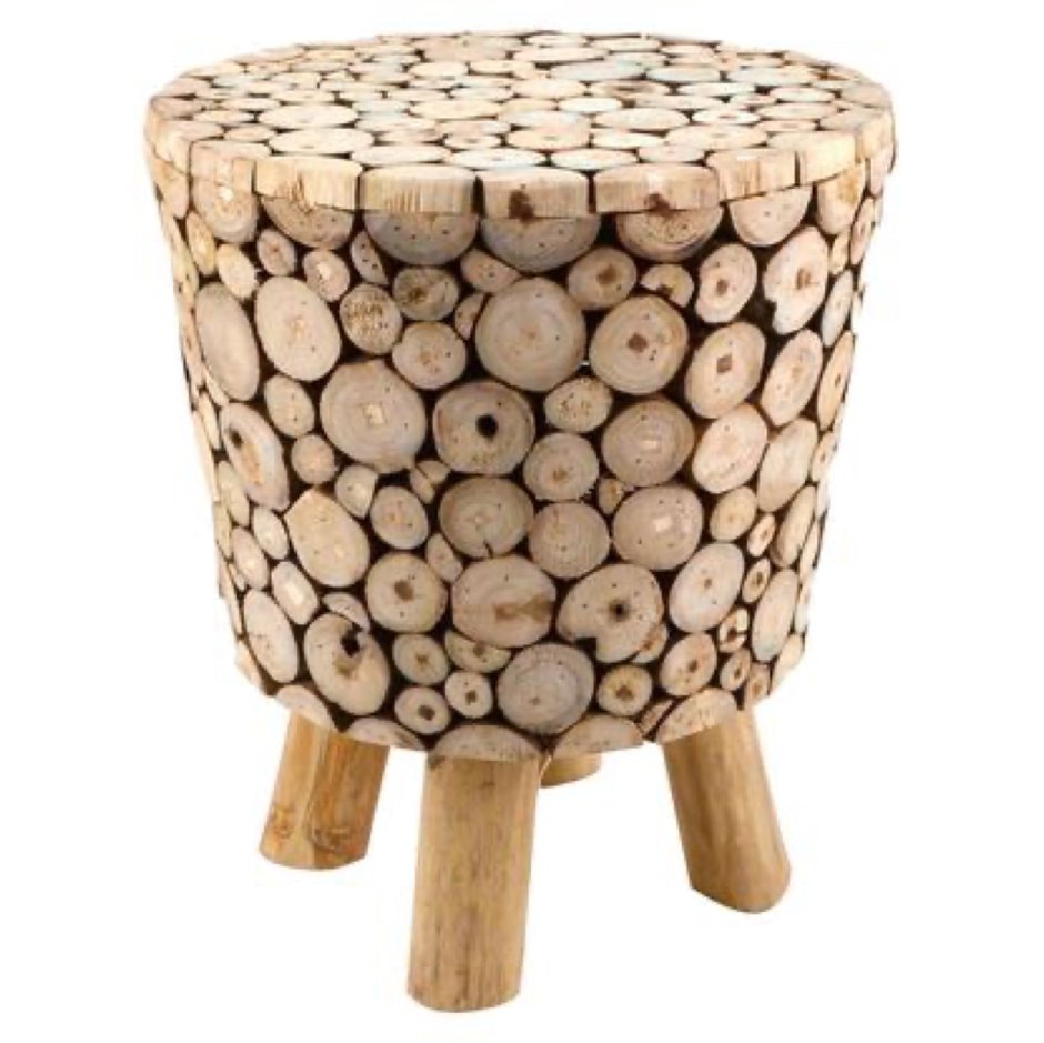 Журнальный столик из спила дерева