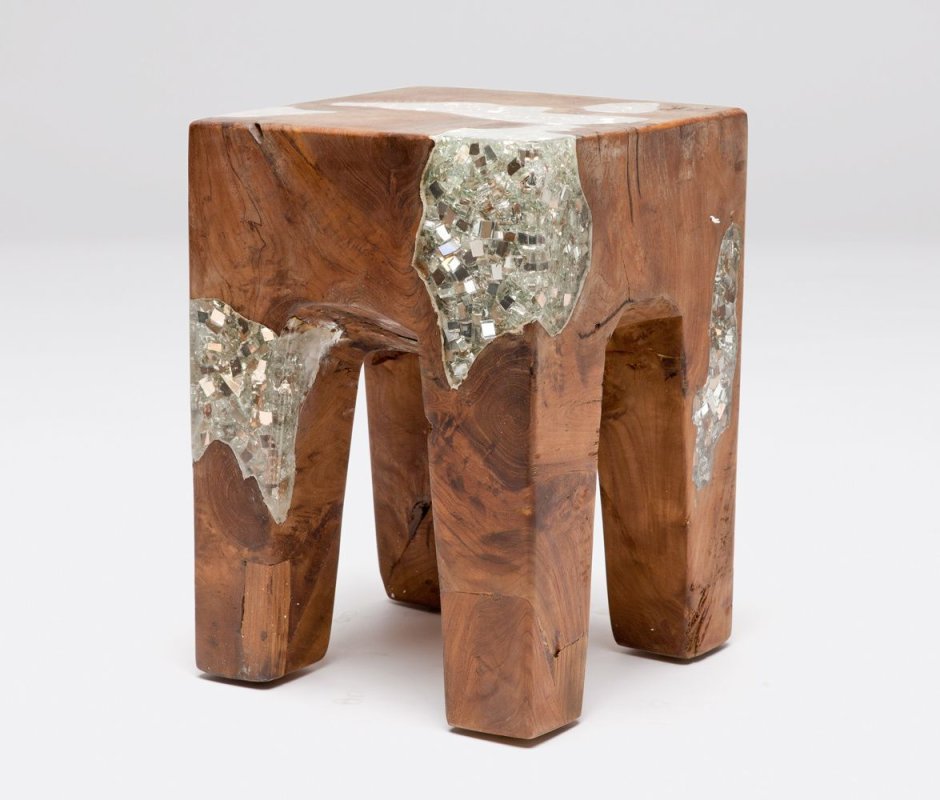 Мебель из обрезков дерева