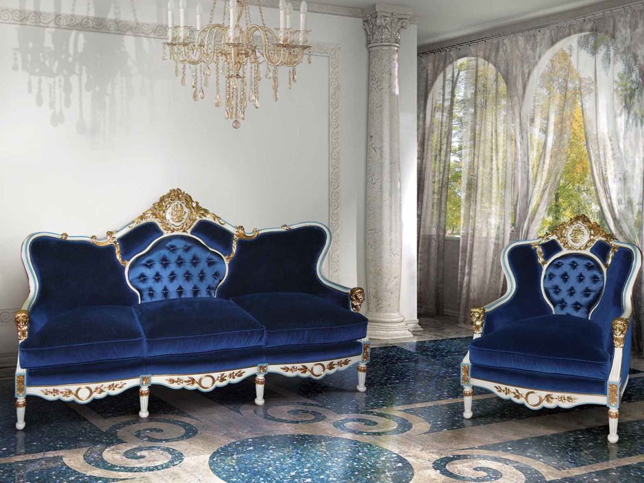 Мебель в гостиную в стиле Барокко