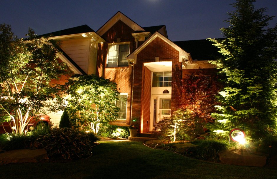 Освещение участка