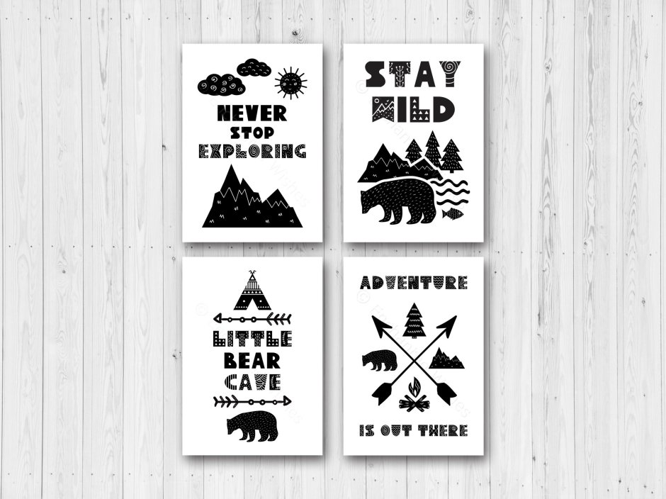 Стол в стиле Сканди