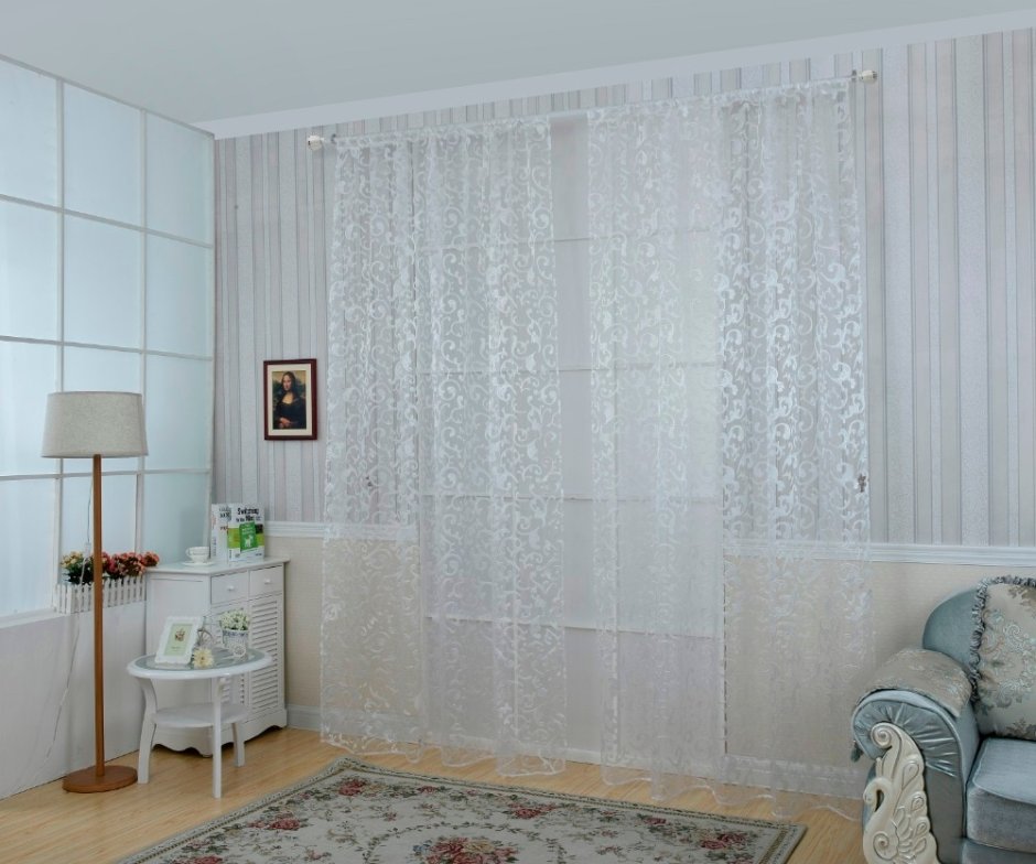 Занавески с ламбрекеном в зал