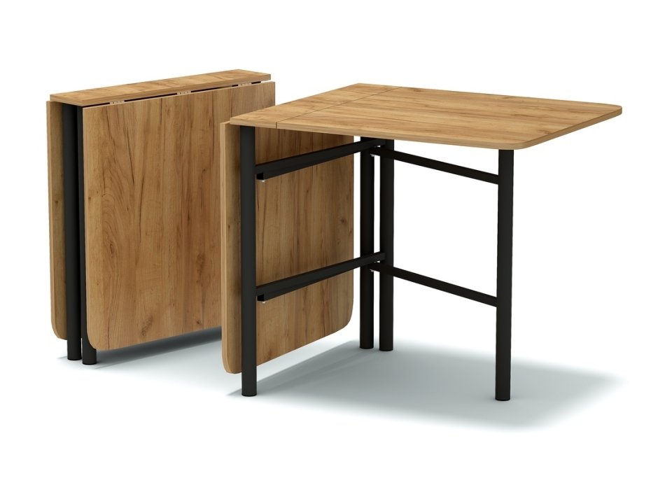 Стол-книжка 700 "Гайва мебель" на металлических ногах