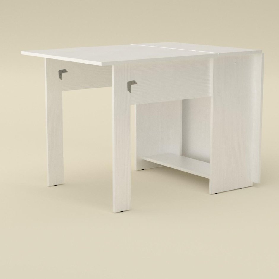 Стол-книжка раскладной 700, 70х152х76 см белый