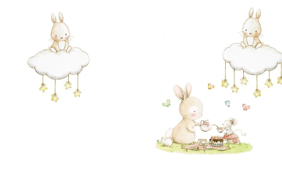 Зайка на облаке