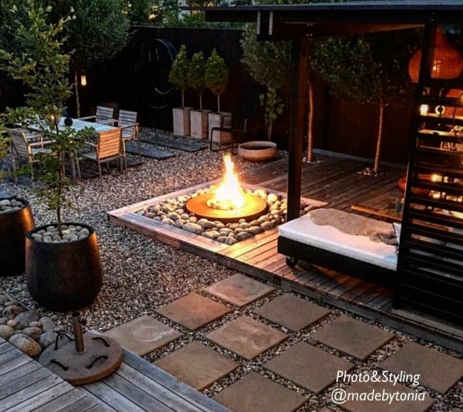 Декинг из лиственницы