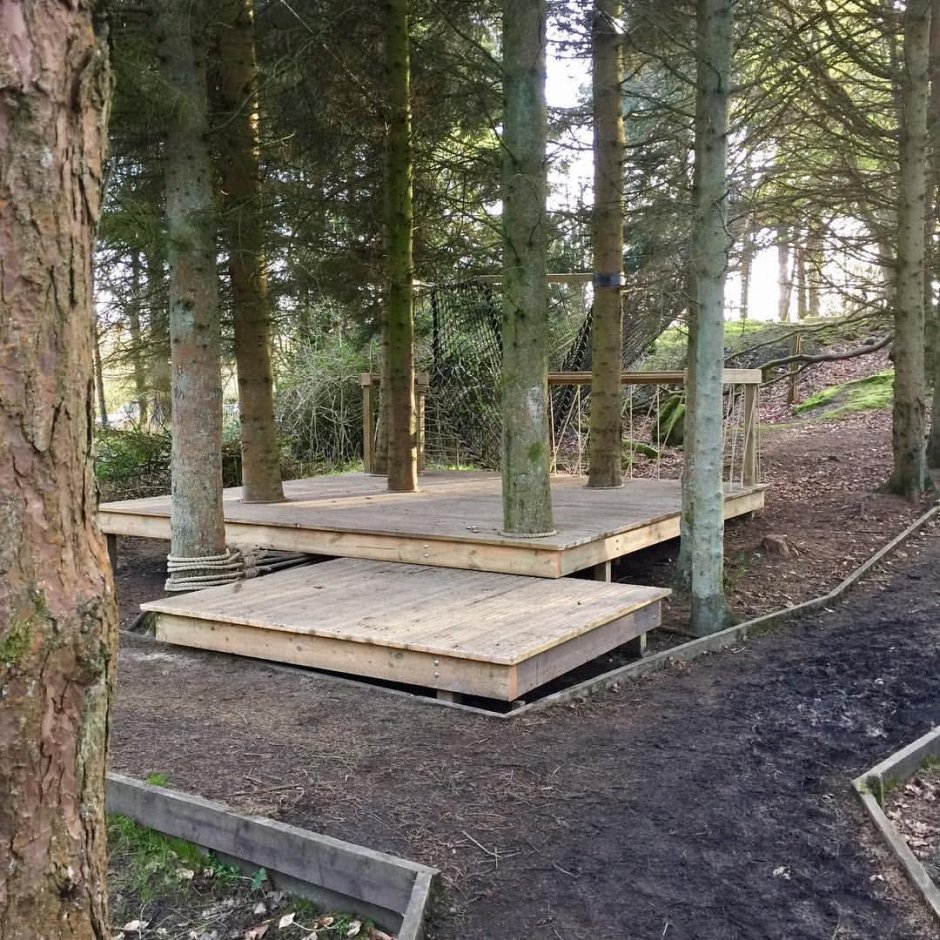 Веранда в американском стиле