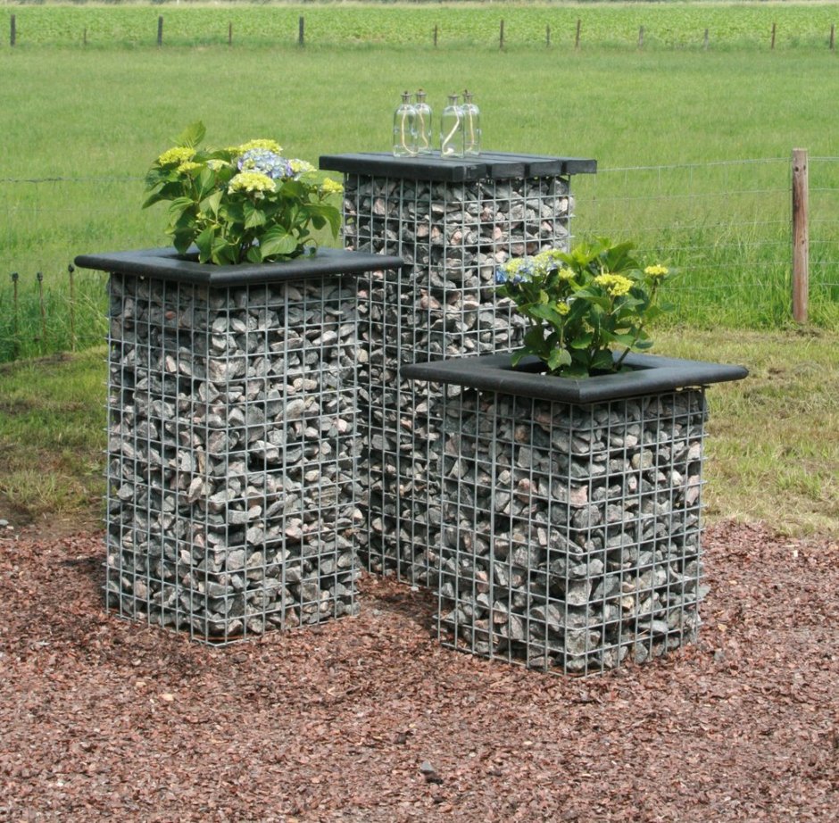 Габион мангал