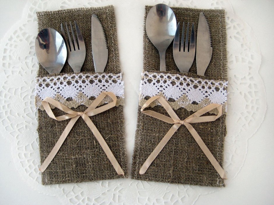 Кармашки для столовых приборов