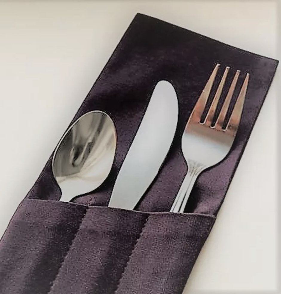 Куверт Ричард бежевый на 3 прибора