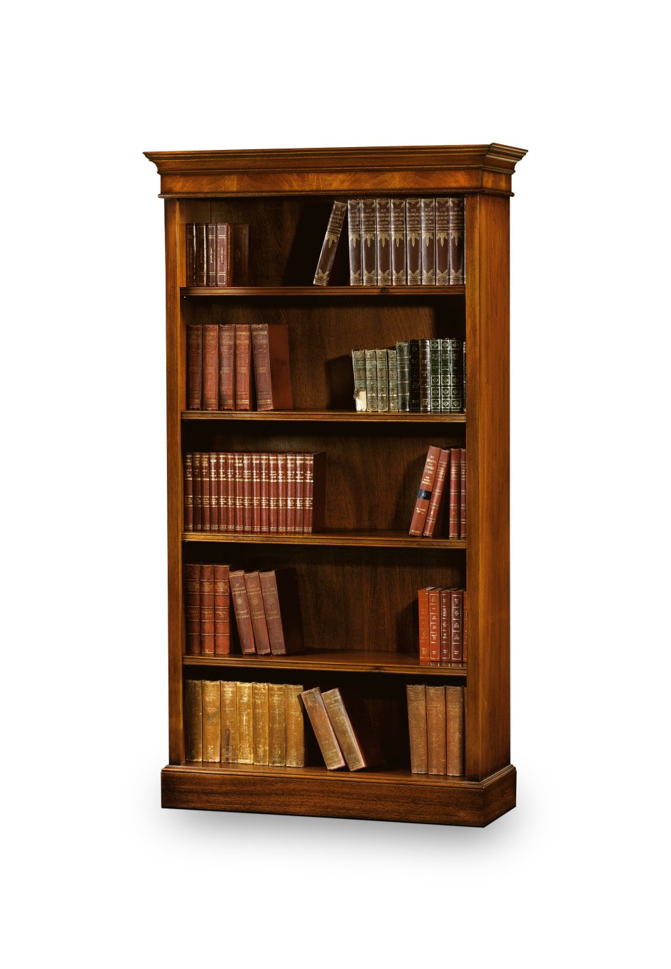 Угловая книжная полка на стену