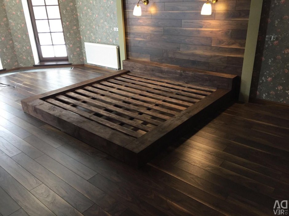 Деревянное основание для кровати