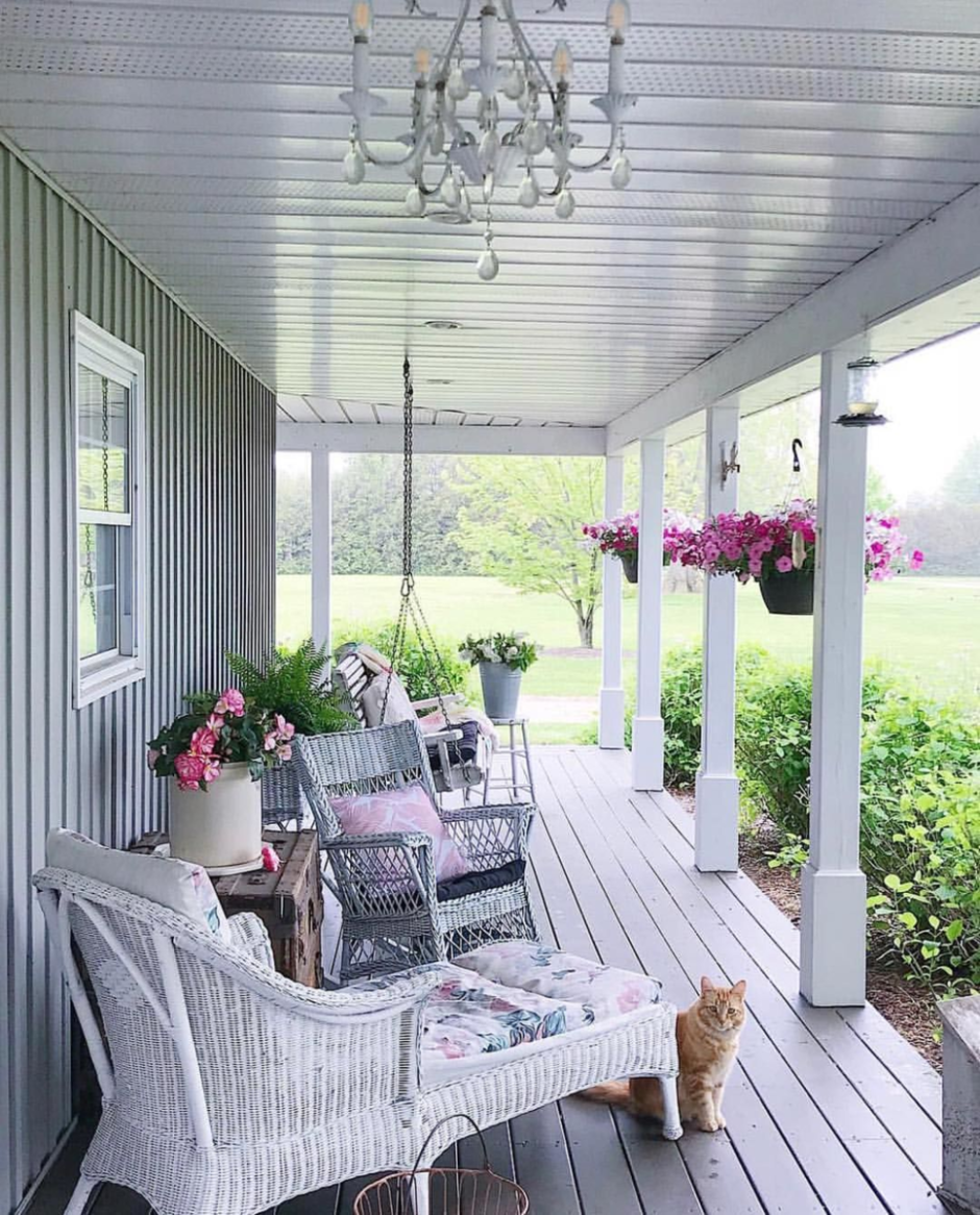 Веранда в современном стиле