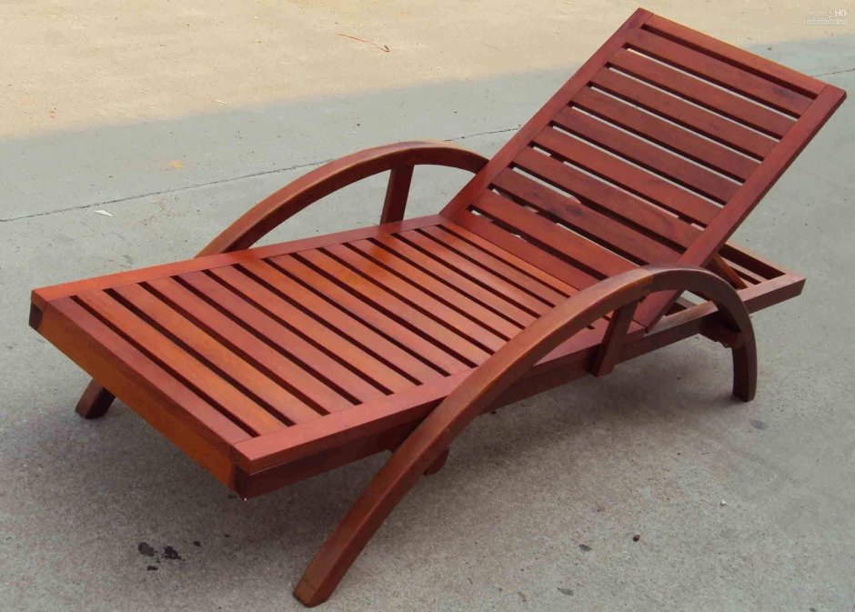 Шезлонг вудворкинг складной