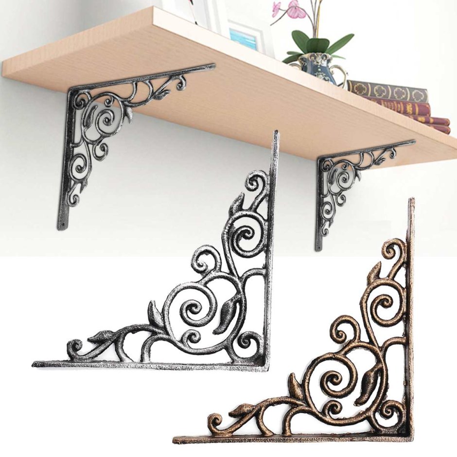 Кронштейн для полки декоративный