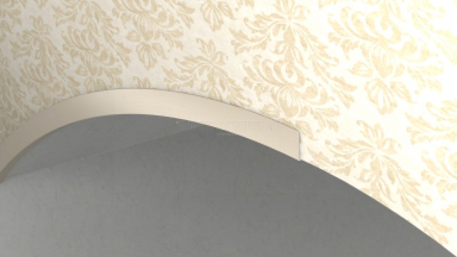 Уголок на стену на обои декоративный
