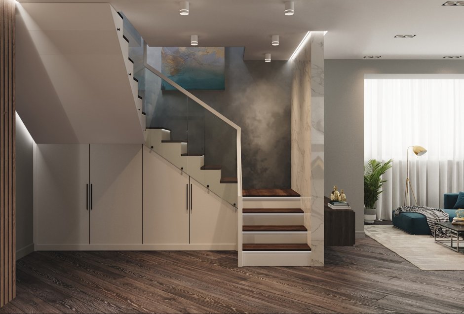 Проект двухуровневой квартиры