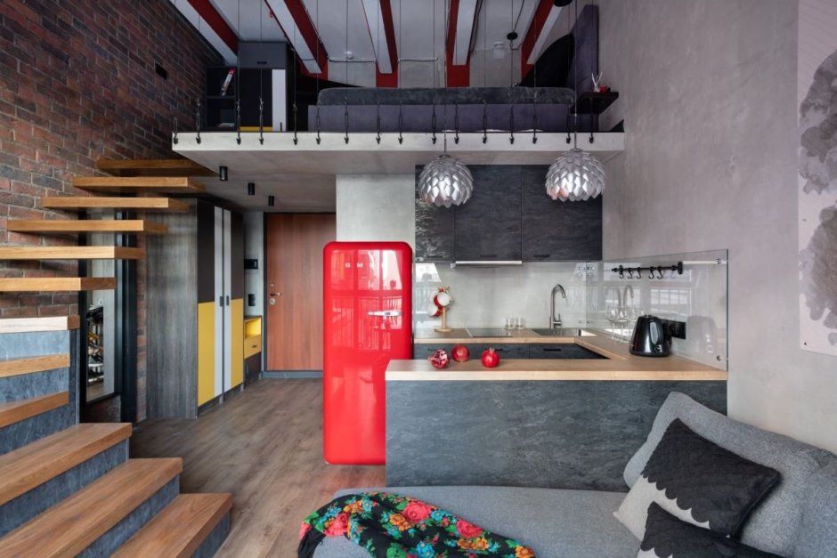 Смарт лофт в интерьере