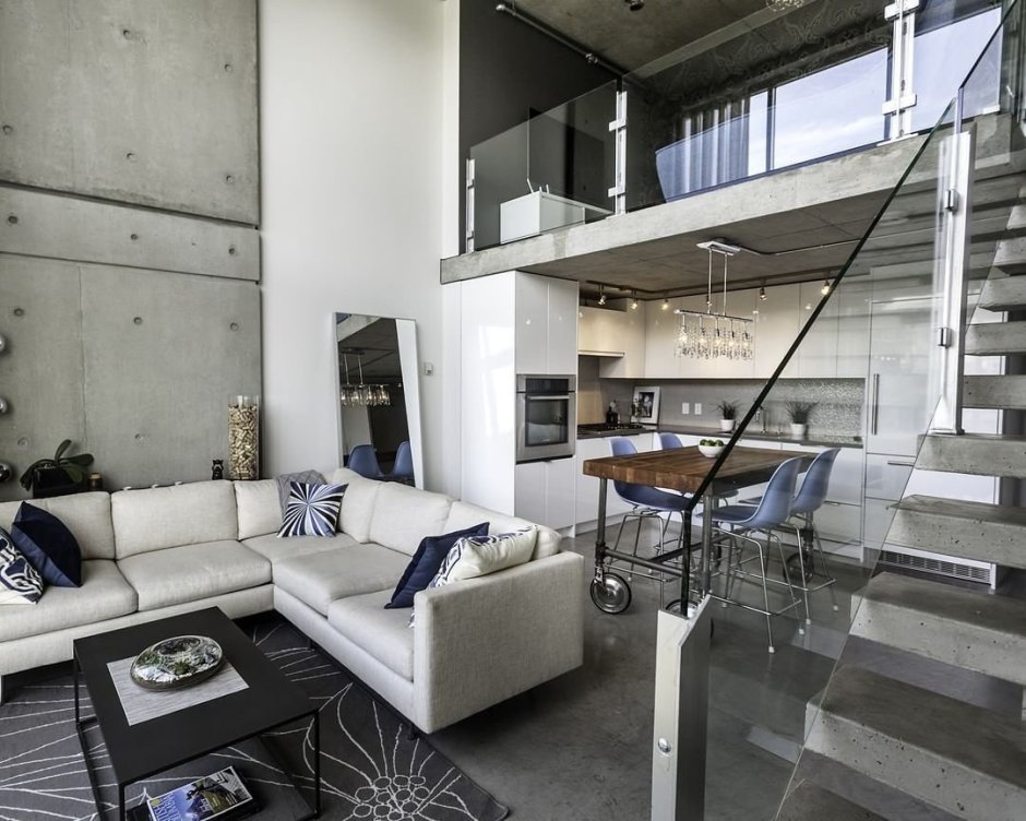 Пентхаус в стиле лофт