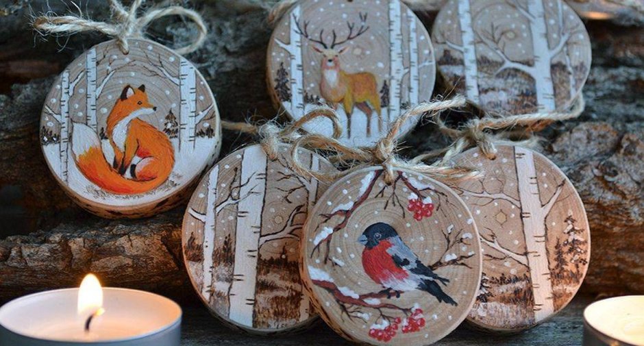 Резьба на спиле дерева