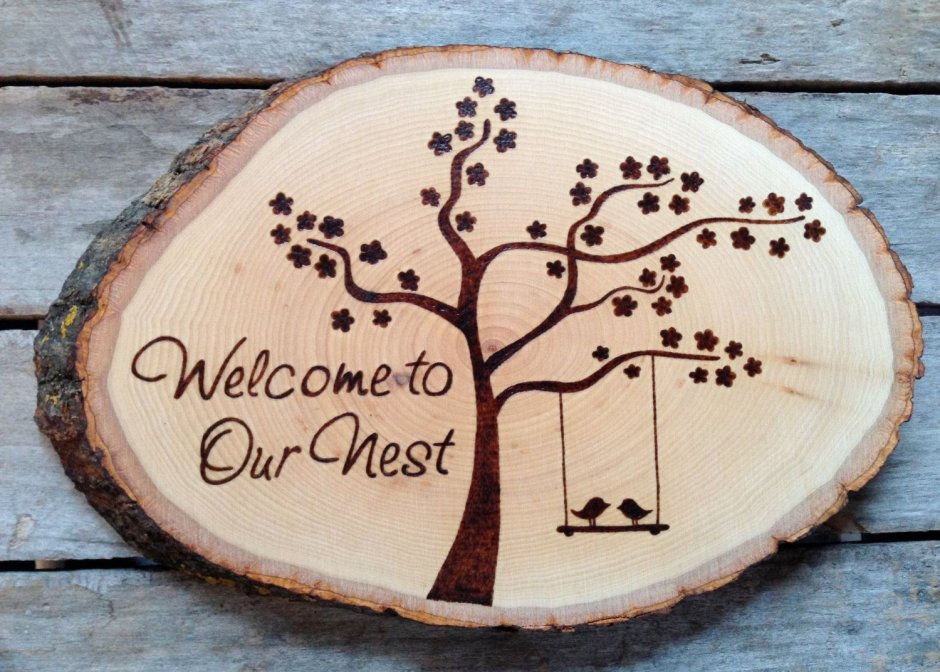 Изделия с Выжиганием по дереву