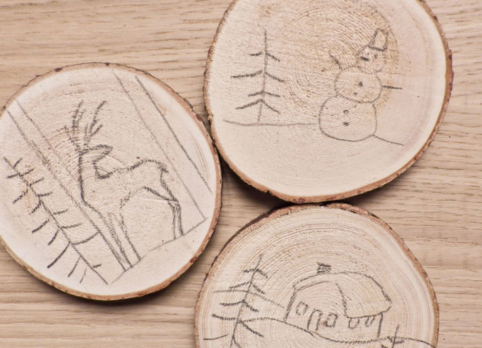 Выжигательные поделки