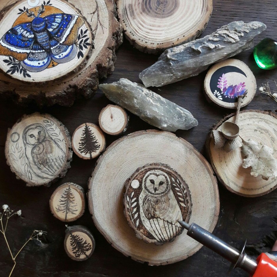 Выжженное дерево