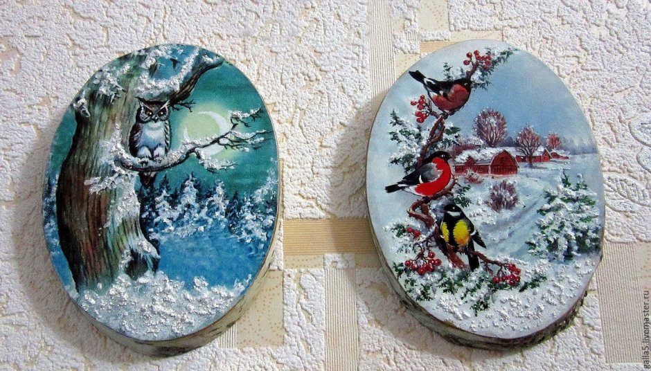 Поделки на спиле дерева