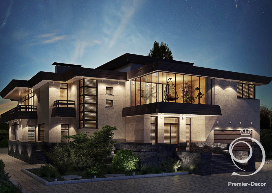 ТОПДОМ экстерьер неоклассический