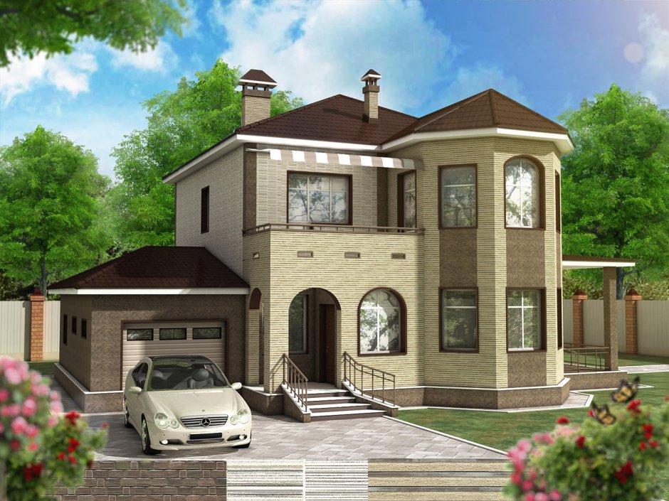 Проекты коттеджей