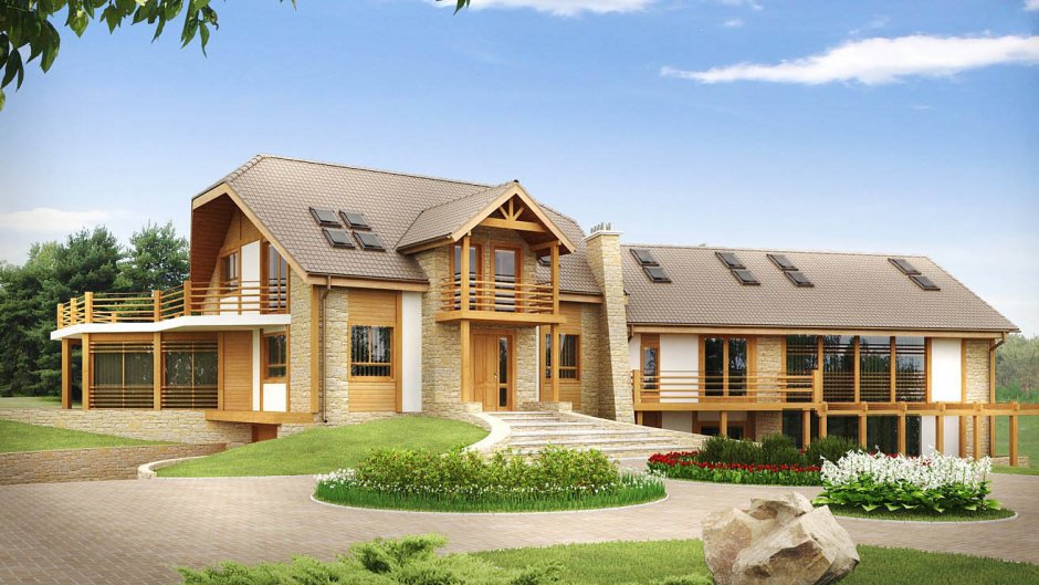 Стройка загородного дома