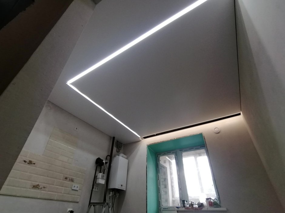 Светодиодный врезной линейный светильник Geniled gl-Linear 120вт 3000мм