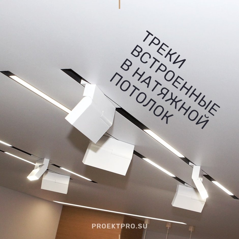 Потолки с черными нишами