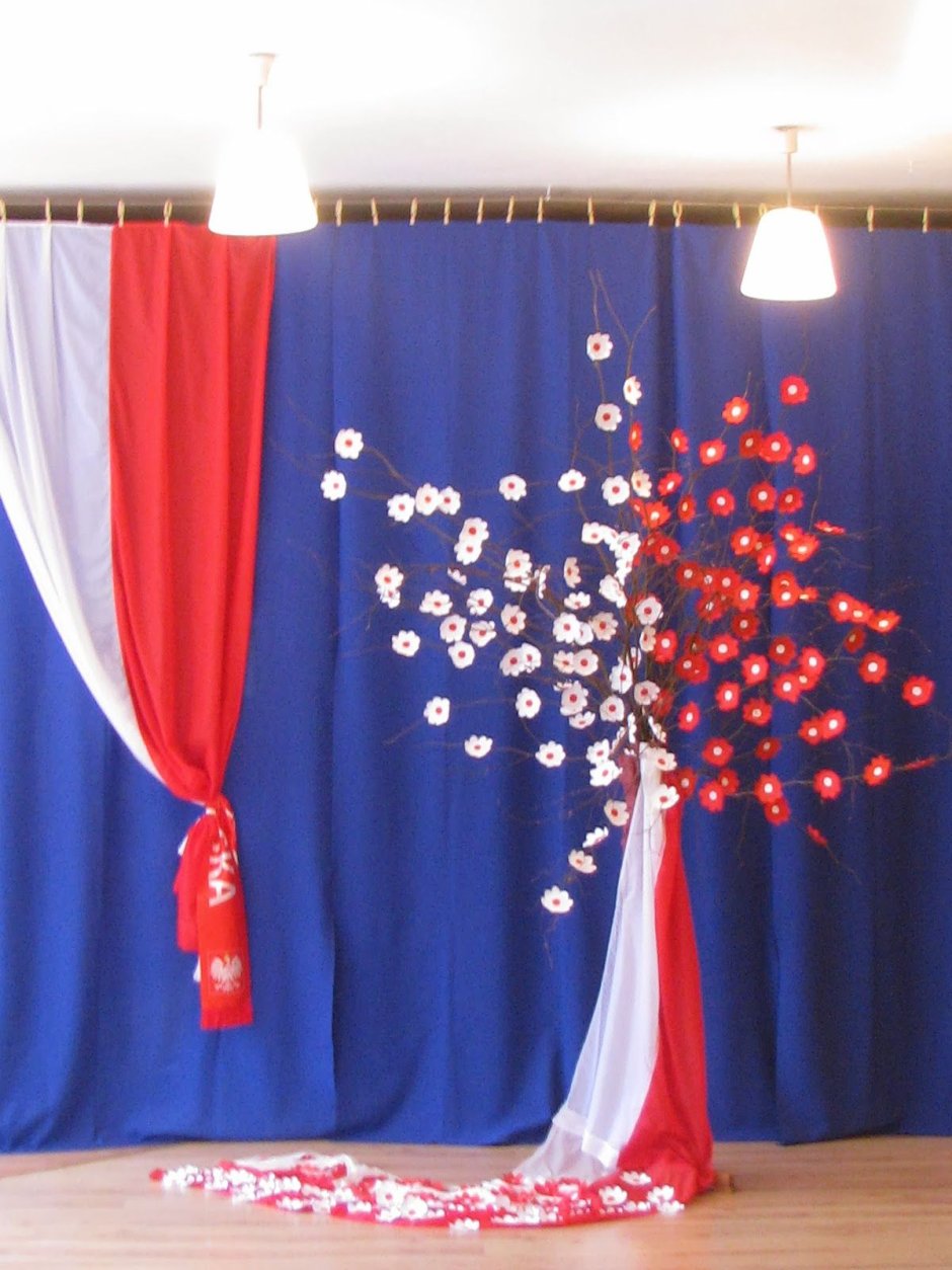 Украшение сцены