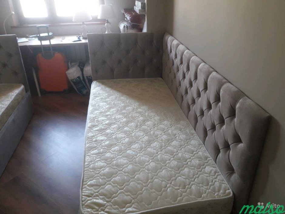 Кровать детская с каретной стяжкой дива