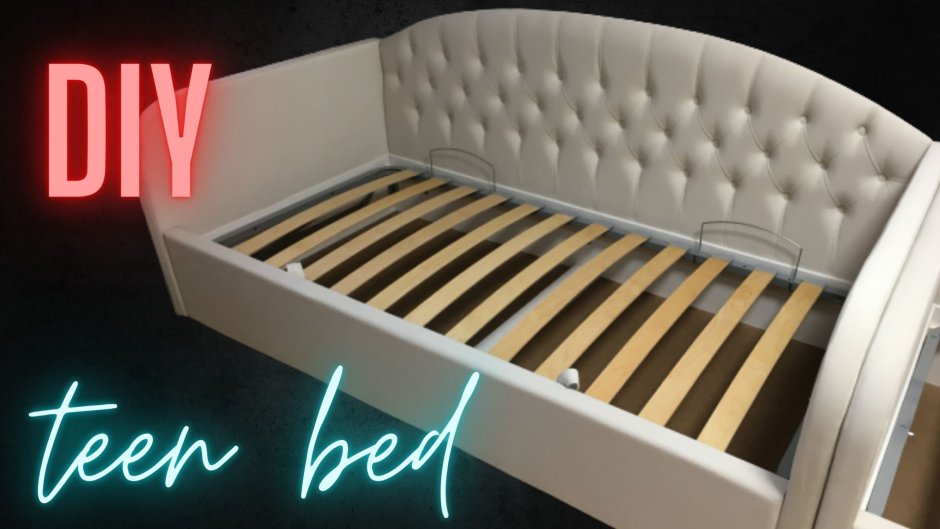 Кровать для девочки с бортиками