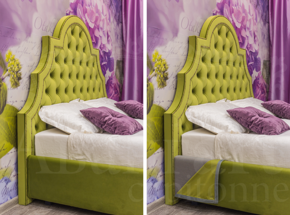 Детская кровать с каретной стяжкой